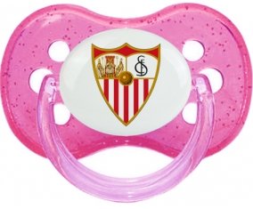 Séville Fútbol Club Sucette Cerise Rose à paillette