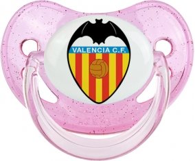 Valence Club de Fútbol Sucette Physiologique Rose à paillette