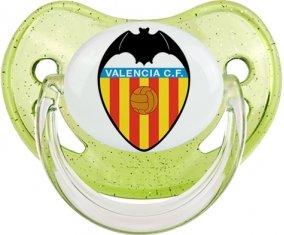 Valence Club de Fútbol Sucette Physiologique Vert à paillette