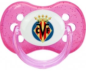 Villarreal Club de Fútbol Sucete Cerise Rose à paillette