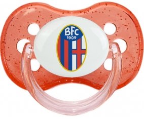 Bologna Football Club 1909 Tétine Cerise Rouge à paillette