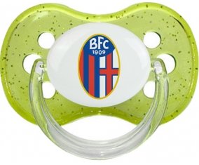Bologna Football Club 1909 Tétine Cerise Vert à paillette