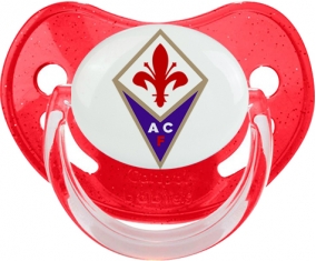 Associazione Calcio Firenze Fiorentina Sucette Physiologique Rouge à paillette
