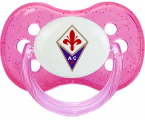 Associazione Calcio Firenze Fiorentina Sucette Cerise Rose à paillette
