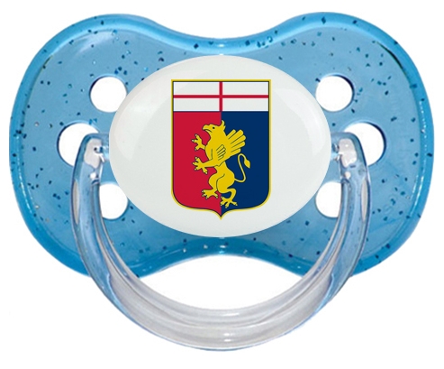 Genoa Cricket and Football Club Tétine Cerise Bleu à paillette