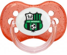 Unione Sportiva Sassuolo Calcio Tétine Cerise Rouge à paillette