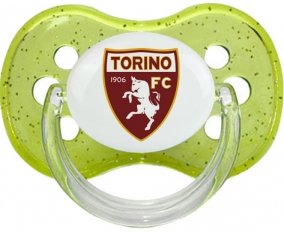 Torino Football Club Sucette Cerise Vert à paillette