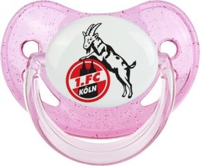 Fußball-Club Köln Sucette Physiologique Rose à paillette