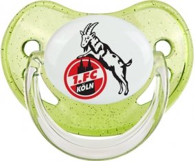 Fußball-Club Köln Sucette Physiologique Vert à paillette
