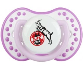 Fußball-Club Köln Sucette LOVI Dynamic Blanc-mauve classique