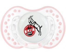 Fußball-Club Köln Sucette LOVI Dynamic Retro-blanc-rose-tendre classique