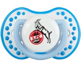 Fußball-Club Köln Sucette LOVI Dynamic Blanc-bleu phosphorescente