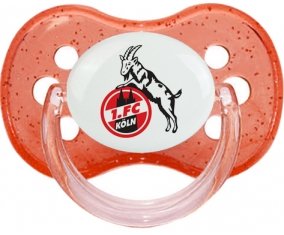 Fußball-Club Köln Sucette Cerise Rouge à paillette