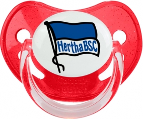 Hertha Berliner Sport-Club Tétine Physiologique Rouge à paillette
