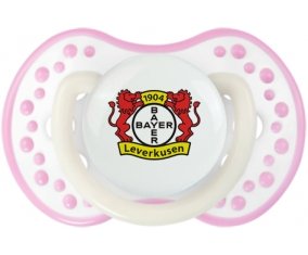 TSV Bayer 04 Leverkusen Sucette LOVI Dynamic Blanc-rose phosphorescente