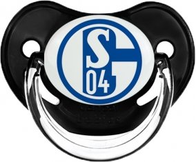 Fußballclub Gelsenkirchen-Schalke 04 Sucette Physiologique Noir classique