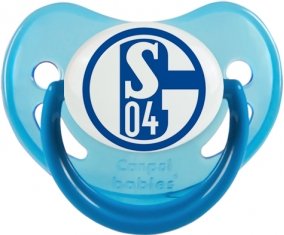 Fußballclub Gelsenkirchen-Schalke 04 Sucette Physiologique Bleue phosphorescente