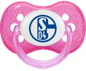 Fußballclub Gelsenkirchen-Schalke 04 Sucette Cerise Rose à paillette