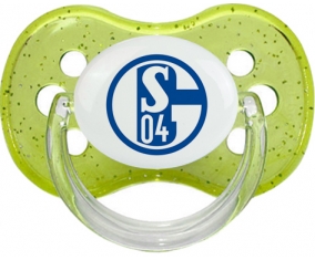 Fußballclub Gelsenkirchen-Schalke 04 Sucette Cerise Vert à paillette