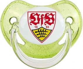 VfB Stuttgart Sucette Physiologique Vert à paillette