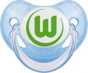 VfL Wolfsburg Sucette Physiologique Bleue à paillette