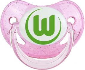VfL Wolfsburg Sucette Physiologique Rose à paillette