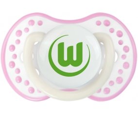 VfL Wolfsburg Sucette LOVI Dynamic Blanc-rose phosphorescente