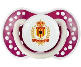 Yellow Red KV Malines Sucette LOVI Dynamic Fuchsia phosphorescente