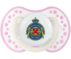Waasland-Beveren Sucette LOVI Dynamic Blanc-rose phosphorescente