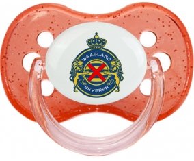 Waasland-Beveren Sucette Cerise Rouge à paillette