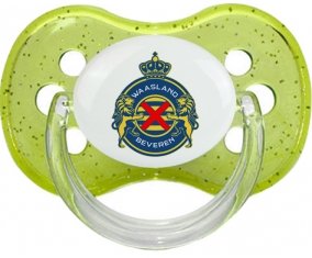 Waasland-Beveren Sucette Cerise Vert à paillette