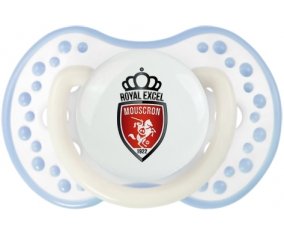 Royal Excel Mouscron Sucette LOVI Dynamic Blanc-cyan classique