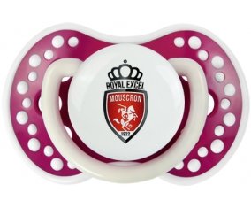 Royal Excel Mouscron Sucette LOVI Dynamic Fuchsia phosphorescente