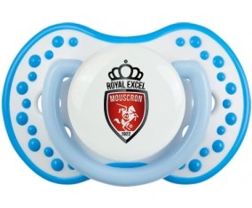 Royal Excel Mouscron Sucette LOVI Dynamic Blanc-bleu phosphorescente