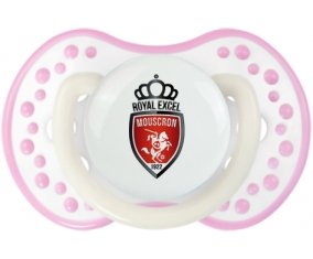 Royal Excel Mouscron Sucette LOVI Dynamic Blanc-rose phosphorescente