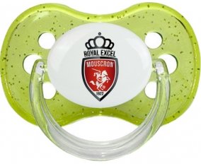 Royal Excel Mouscron Tétine Cerise Vert à paillette