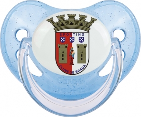 Sporting Clube de Braga Sucette Physiologique Bleue à paillette
