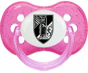 Vitória Sport Clube Sucette Cerise Rose à paillette