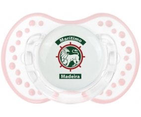Club Sport Marítimo Sucette LOVI Dynamic Retro-blanc-rose-tendre classique