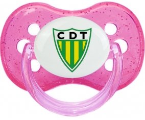 Clube Desportivo de Tondela Sucette Cerise Rose à paillette