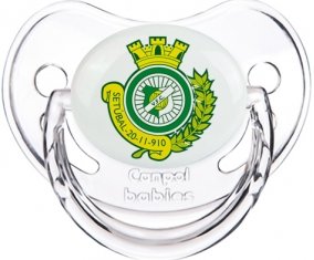 Vitória Futebol Clube (Setúbal) Sucette Physiologique Transparent classique