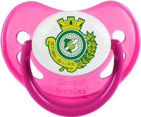 Vitória Futebol Clube (Setúbal) Sucette Physiologique Rose phosphorescente