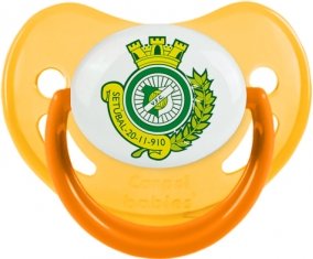 Vitória Futebol Clube (Setúbal) Sucette Physiologique Jaune phosphorescente