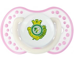 Vitória Futebol Clube (Setúbal) Sucette LOVI Dynamic Blanc-rose phosphorescente