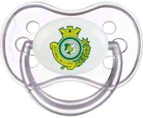 Vitória Futebol Clube (Setúbal) Sucette Anatomique Transparente classique