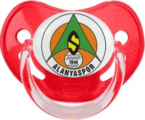 Alanyaspor Sucette Physiologique Rouge à paillette