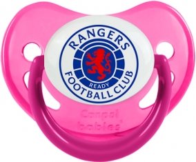 Rangers Football Club Tétine Physiologique Rose phosphorescente