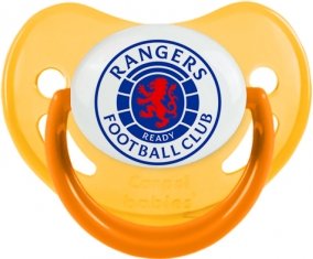 Rangers Football Club Tétine Physiologique Jaune phosphorescente