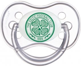 Celtic Football Club Sucette Anatomique Transparente classique