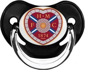 Heart of Midlothian Football Club Sucette Physiologique Noir classique